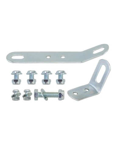 Bracket Bolt/Nut Fender Set-of/9 Chrome.